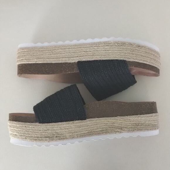 Dirty Laundry NEW Women's Palm Desert Platform Espadrille Slide Sandal 8.5 / 39 - Picture 7 of 13